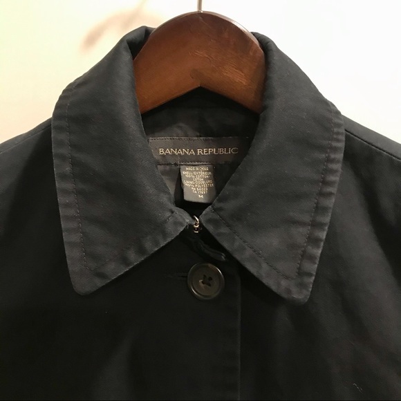 100% Cotton Banana Republic Spring Trench - Picture 2 of 6